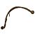 Bracelet en cuir Intrecciato Bottega Veneta Marron Beige - vue 8