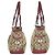 COACH Signature Canvas Leather 2way Tote Bag Braun Beige - Ansicht 8