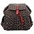 Zaino Fendi Vintage in tessuto leopardato Marrone