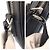 Borsa a tracolla in pelle COACH Nero - vista 6