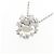 Collana Tasaki 750 in oro bianco e diamanti Argento Metallico - vista 3