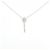 Collana Tasaki 750 in oro bianco e diamanti Argento Metallico - vista 6