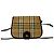 Borsa a tracolla in tela e pelle Burberry Marrone - vista 2