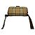 Borsa a tracolla in tela e pelle Burberry Marrone - vista 5
