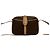 Céline Celine Macadam Triomphe Schultertasche aus PVC und Leder Braun