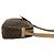 Céline Celine Macadam Triomphe Schultertasche aus PVC und Leder Braun - Ansicht 7