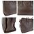 Borsa Business in Pelle 2way Coach Marrone - vista 5