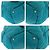 Borsa a tracolla 2way in Tessuto Prada Blu - vista 3
