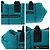Borsa a tracolla 2way in Tessuto Prada Blu - vista 5
