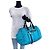 Borsa a tracolla 2way in Tessuto Prada Blu - vista 7