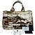Prada Canapa Canvas Tote Bag Braun