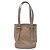Bucket Borsa a secchiello Louis Vuitton in raso Monogram Marrone Beige
