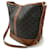 Céline Bolso de hombro Celine Triomphe Small Bucket Castaño - vista 2