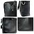 Pasta executiva 2way de couro COACH Preto - vista 5