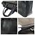 Pasta executiva 2way de couro COACH Preto - vista 6