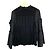Autre Marque Camicia MUVEIL con ricamo di perle Nero