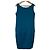 Autre Marque Vestido sin mangas con capas Narciso Rodriguez Verde - vista 4