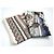 Carré Hermès Sous Le Cèdre 90 cm Seta Beige/Bianco Marrone Blu Grigio - vista 14
