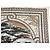 Carré Hermès Sous Le Cèdre 90 cm Seta Beige/Bianco Marrone Blu Grigio - vista 4