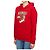 Kenzo Fleece-Kapuzenpullover für Kinder Rot - Ansicht 3