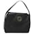 Céline Celine Circle Logo in Pelle Nero