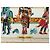 Carré Hermès Kachina di Kermit Oliver 90 cm Seta Bianca Marrone Nero Bianco Rosso Blu D'oro Verde Giallo - vista 8