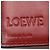Loewe Slim Zip Bifold Portemonnaie Braun Rot - Ansicht 5