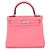 Hermès Borsa Hermes Kelly 25 in Rose Azalee Rosa