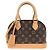 Borsa Louis Vuitton Monogram Alma BB Marrone