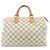 Borsa Boston Louis Vuitton Damier Azur Speedy 30cm Blu