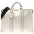 Borsa Tote Louis Vuitton Taiga Lama Weekend Bianco