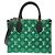 Borsa Louis Vuitton Monogram Jacquard Velvet OnTheGo PM Verde