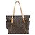 Borsa Louis Vuitton Monogram Totally MM Marrone