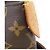 Borsa Louis Vuitton Monogram Totally MM Marrone - vista 3
