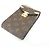 Pochette borsa per telefono Louis Vuitton Monogram Marrone - vista 3