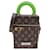 Borsa Louis Vuitton Monogram Vertical Box Trunk Marrone