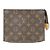 Borsa Louis Vuitton Monogram Pochette Toilette Marrone