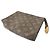 Borsa Louis Vuitton Monogram Pochette Toilette Marrone - vista 2