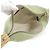 Hermès Pochette borsa Hermes H NATTE Brid à Black GM Verde - vista 5
