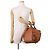 Borsa a mano in pelle Loewe Hammock Small Marrone - vista 4