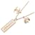 Collana Chanel con logo Coco D'oro  - vista 3