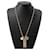 Collana Chanel con logo Coco D'oro  - vista 4