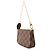 Louis Vuitton Damier Ebene Mini Pochette Accessoires Rosso - vista 2