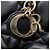 Borsa in pelle nera Christian Dior Nero - vista 15