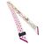 Foulard Louis Vuitton Bandeau BB Flower and Straps Rosa