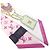 Foulard Louis Vuitton Bandeau BB Flower and Straps Rosa - vista 2