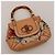 Bolsa de alça Gucci Bamboo Floral Print Canvas and Leather Marrom Rosa Vermelho Azul Bege Verde - vista 6