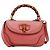 Borsa piccola a manico Gucci Bamboo Shopper Rosa