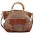 Bamboo Borsa Gucci GG Supreme manico bambù Marrone Monogramma