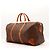 Céline Borsa Duffle Vintage Macadam Marrone - vista 4
